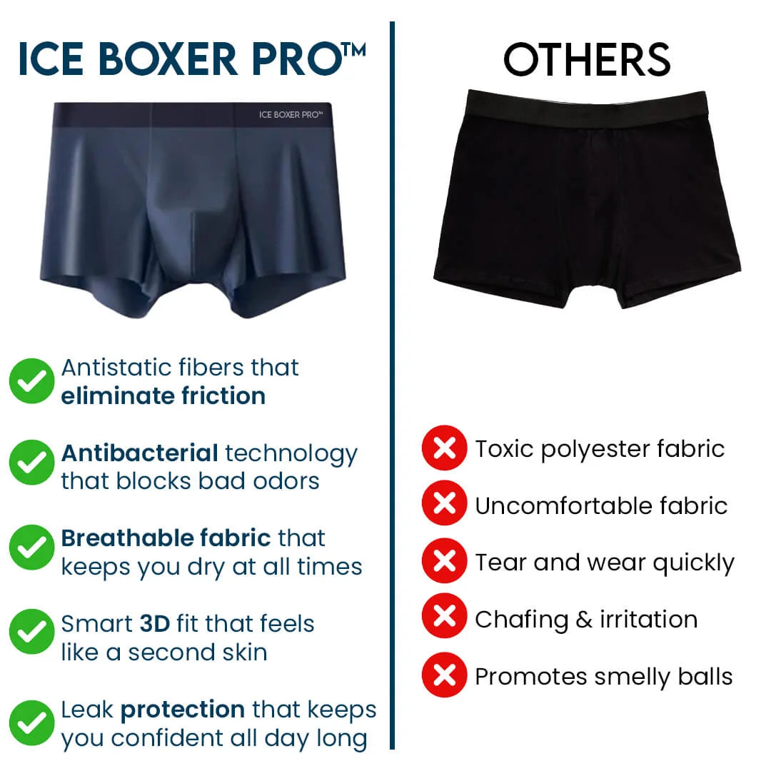 Ice Boxer Pro™ – Ultra Comfortable Premium Silk Underwear
