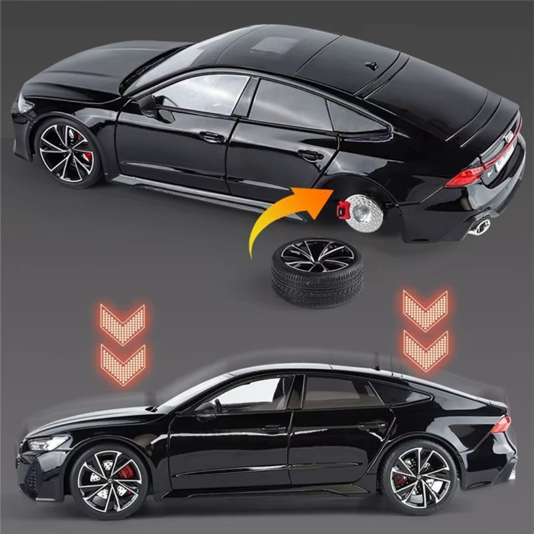 דגם אספנות SportBack – קנה מידה 1:18 | עם מפתח שלט
