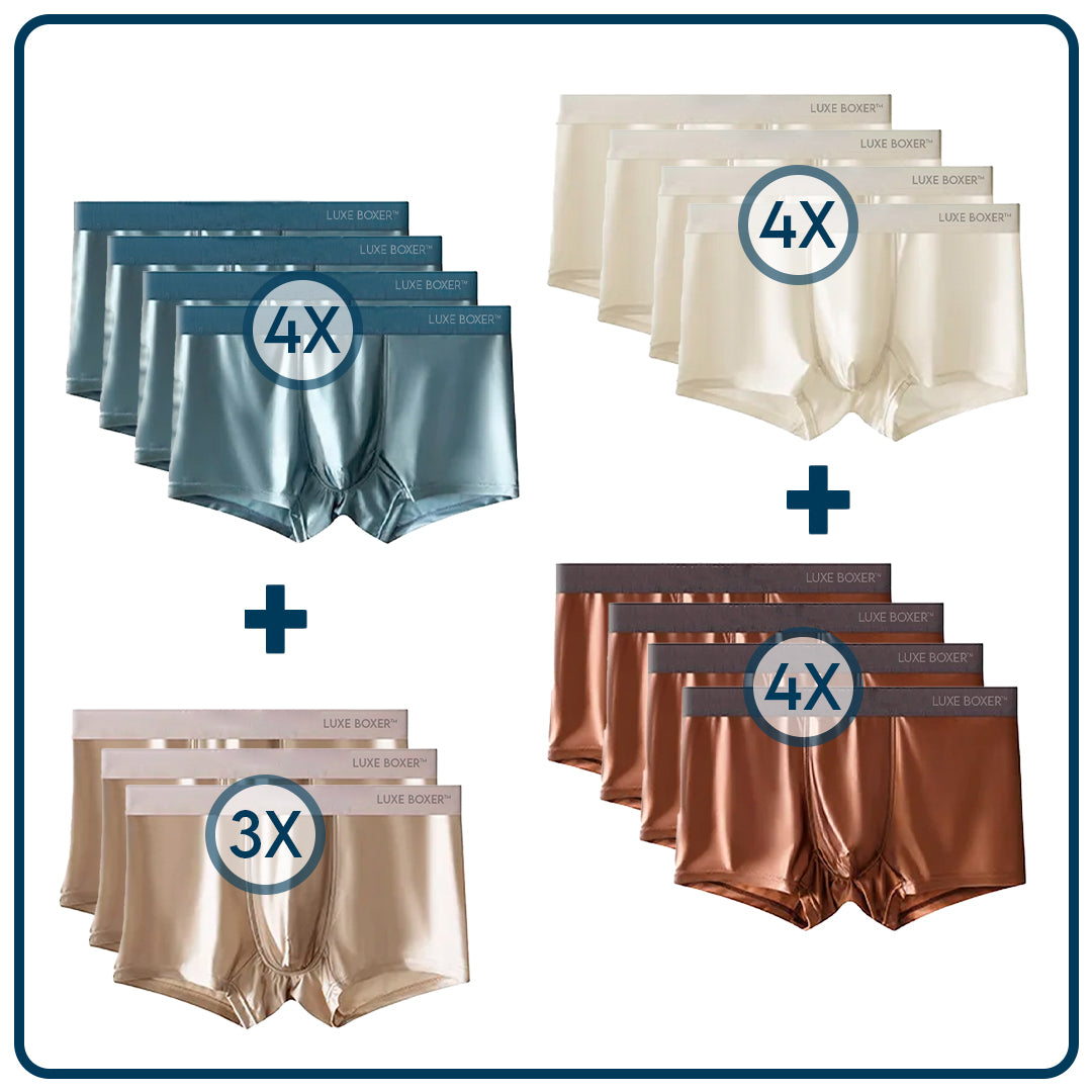 Luxe Boxer™ – Premium zijden ondergoed | 5 gratis katoenen sokken