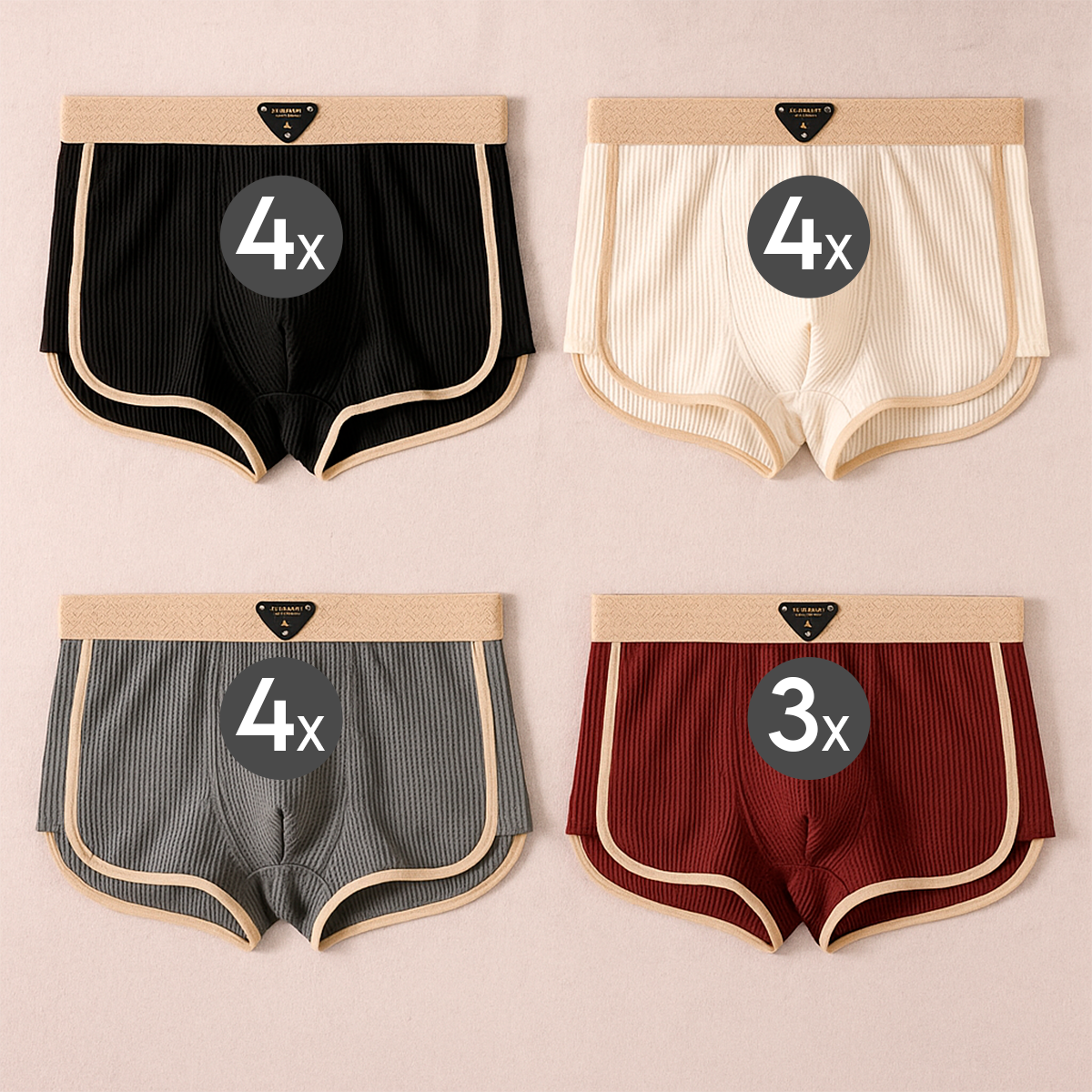 [Multi-packs] GridWeave Boxers + 5 gratis paar sokken inbegrepen