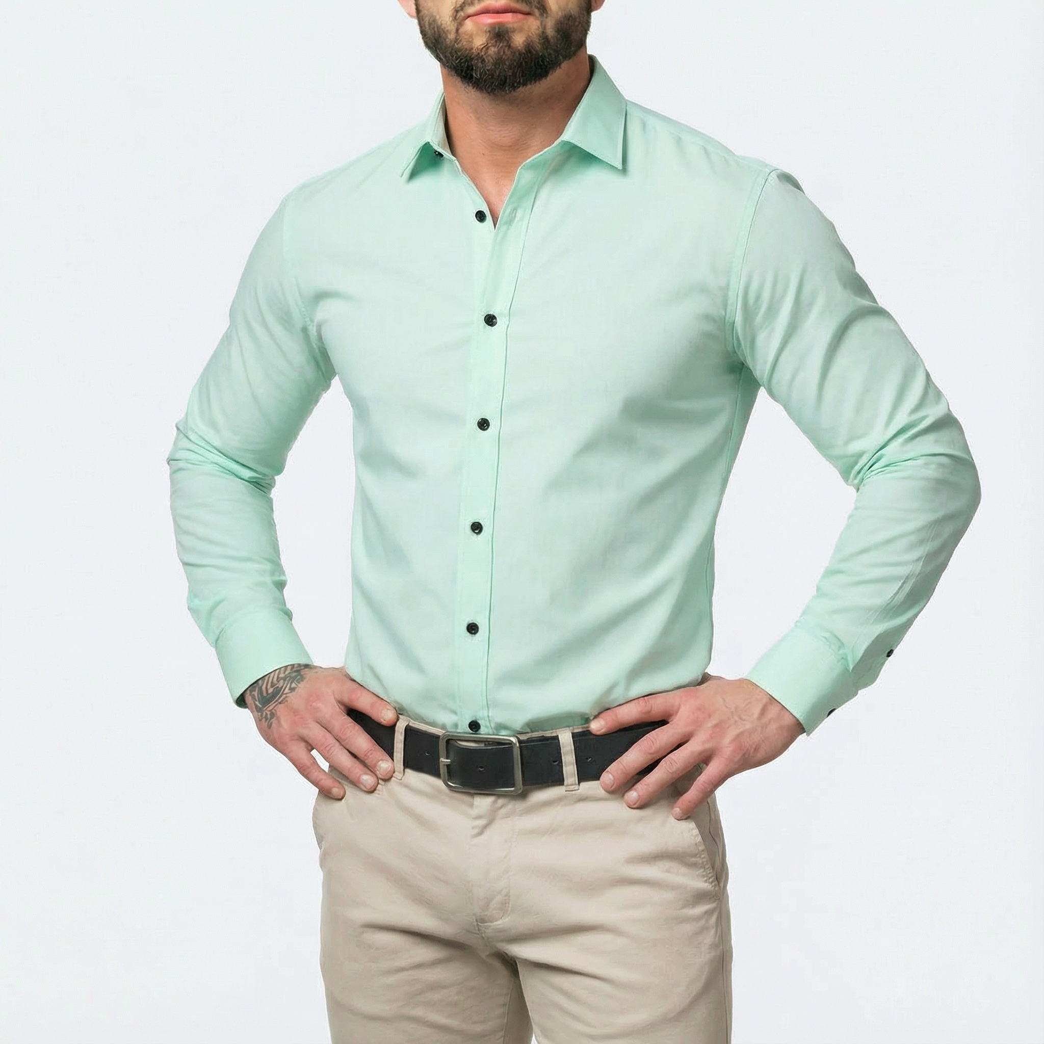 The "Infinite" Performance Shirt | 4-Way Stretch & Zero-Iron ( Buy 2 Get Free Shipping )