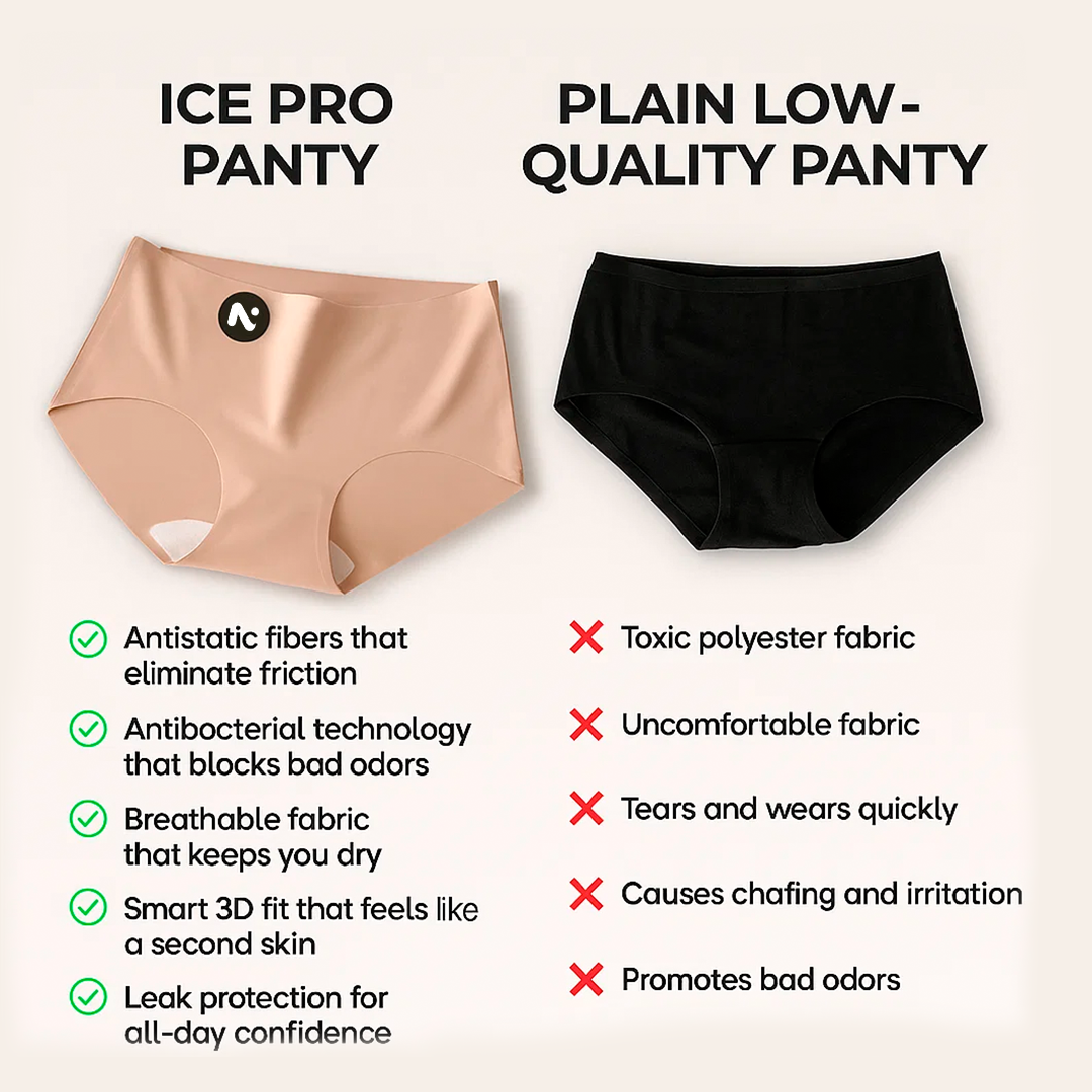 Ice Pro Panty™ – Naadloos luxe ondergoed | Gratis minimalistisch horloge