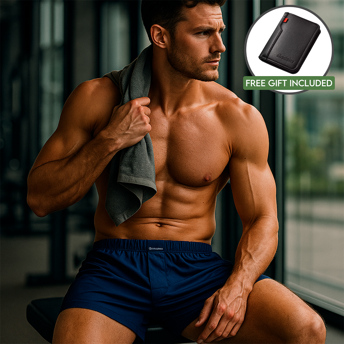 [Multi-packs] SoftStretch™ boxershorts + gratis portemonnee inbegrepen