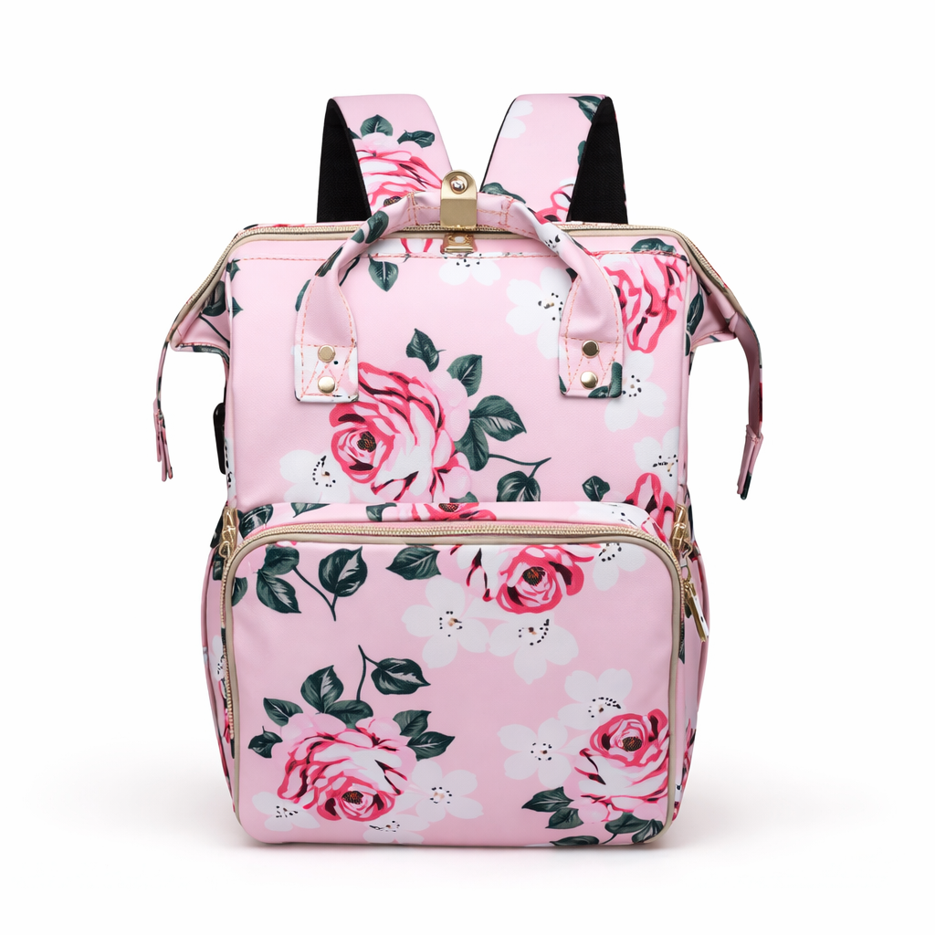 FlowerNest™ 3-in-1 Diaper Backpack