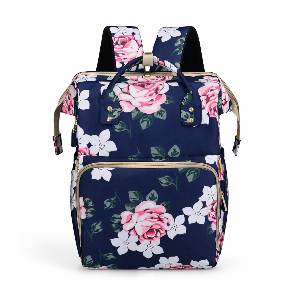 FlowerNest™ 3-in-1 Diaper Backpack