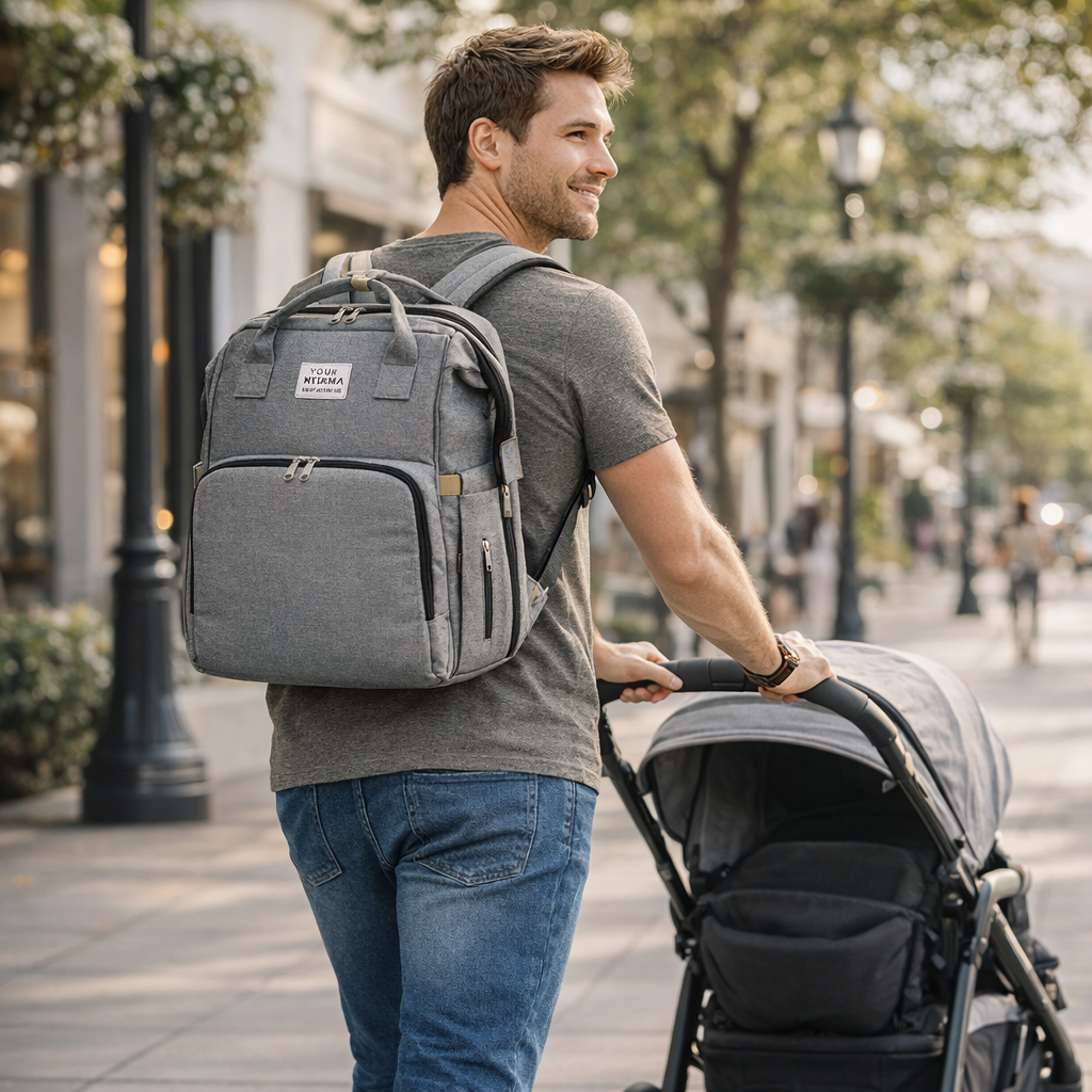 CarePort™ 3-in-1 Diaper Backpack
