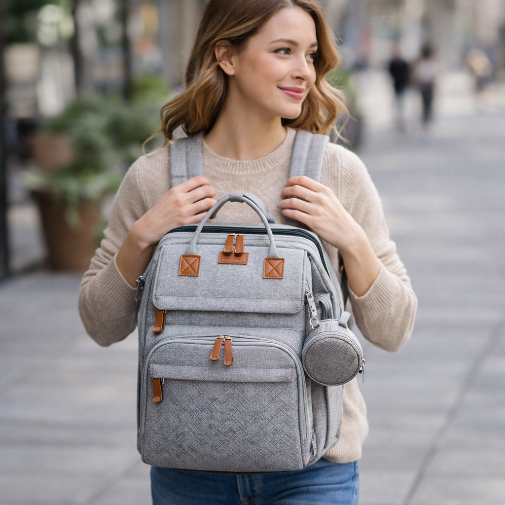 RoverNest™ 3-in-1 Diaper Backpack