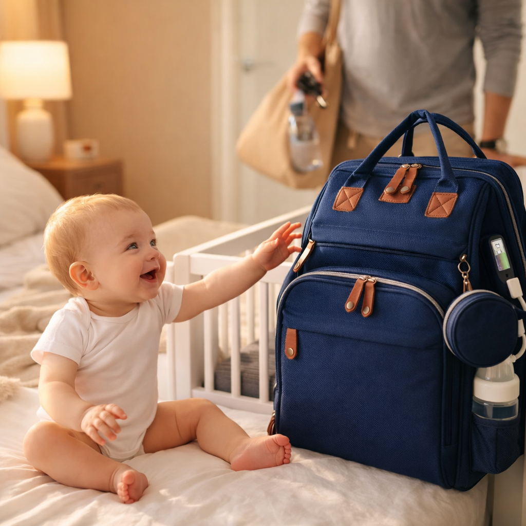 RoverNest™ 3-in-1 Diaper Backpack