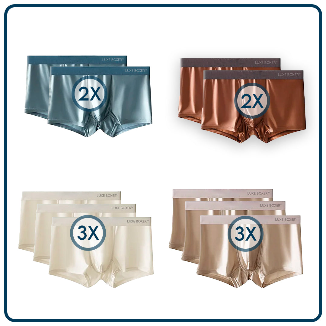 Luxe Boxer™ – Premium zijden ondergoed | 5 gratis katoenen sokken