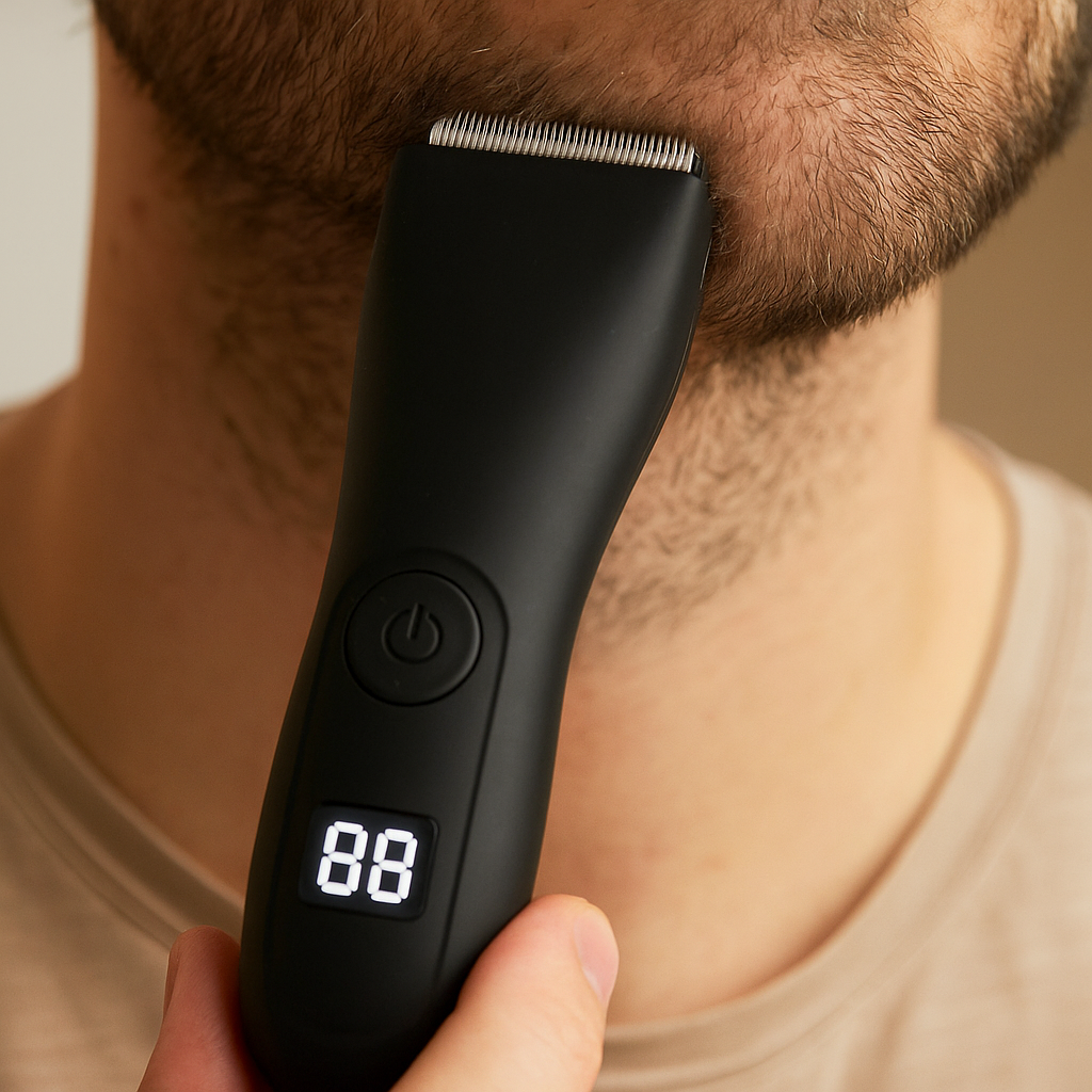 ManTrim™ – Waterproof Full-Body Trimmer | FREE Anti-Fog Mirror