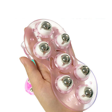 Tiefenmassagehandschuh mit rotierenden Kugeln