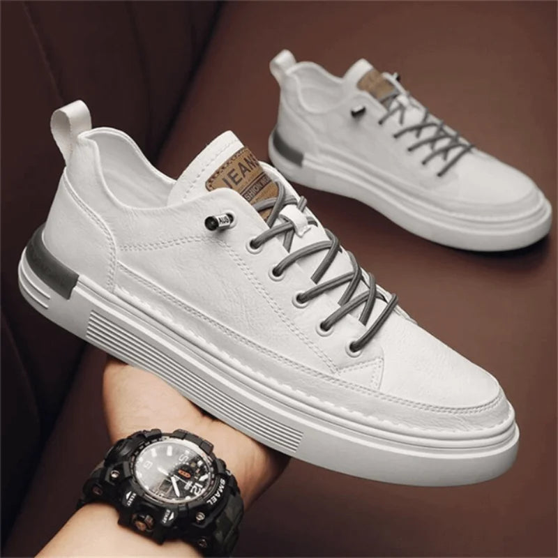 UrbanCraft™ – Men’s Leather Sneakers