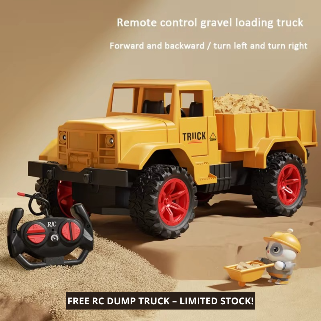 MegaDigger™ RC Excavator | FREE RC Truck – LIMITED TIME