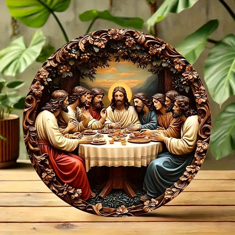 The Sacred Supper – 2D Wooden Wall Art