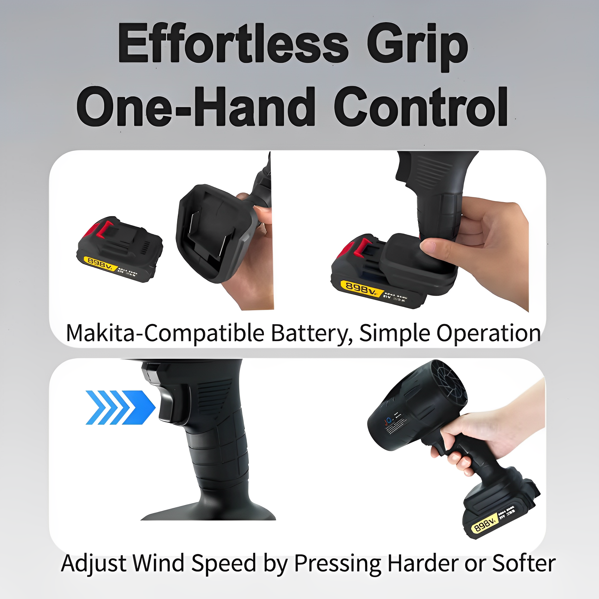 PowerSweep Pro™ – XForce Blower + Free 21V Battery & Charger