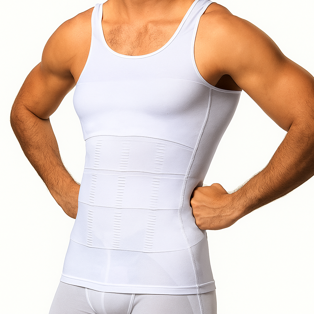 IronShape™ – Premium Men’s Compression Vest | Complimentary Wallet