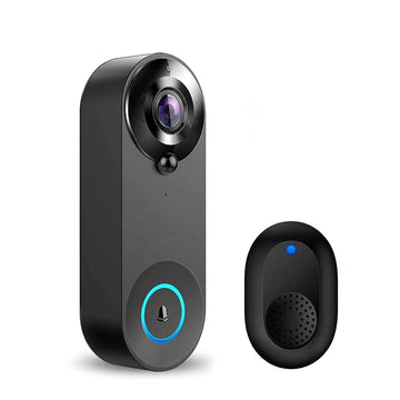 Campainha Wi-Fi Inteligente com Visão Noturna e Intercomunicador