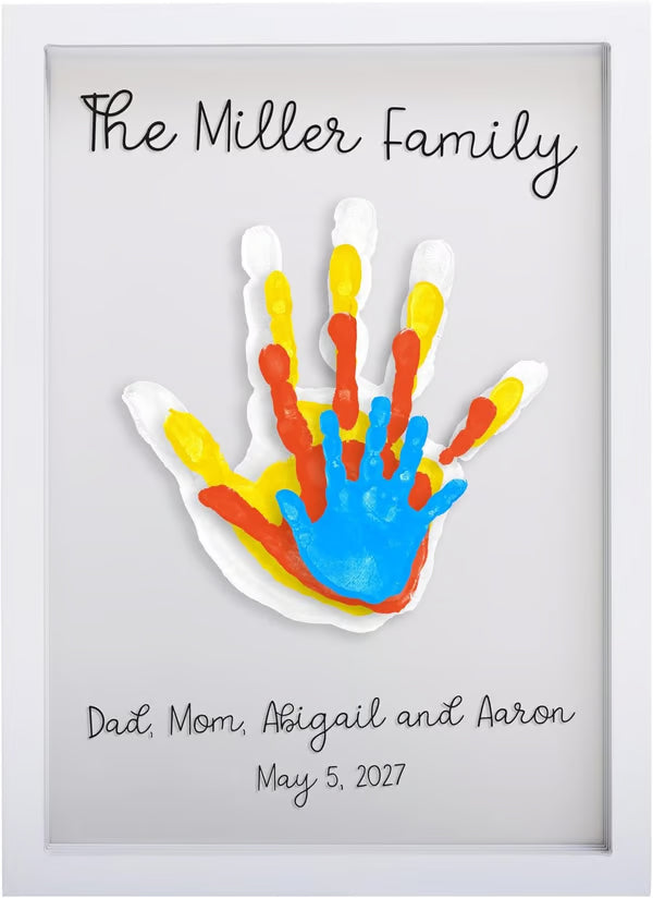 Eternal Memory - Family Handprint Kit | Non-toxic, odourless, and skin-safe