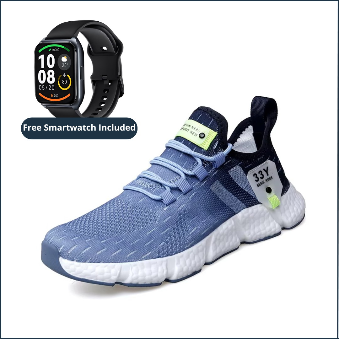 New Fast ™-Multi-Sport Performance Sneakers | Gratis smartwatch present
