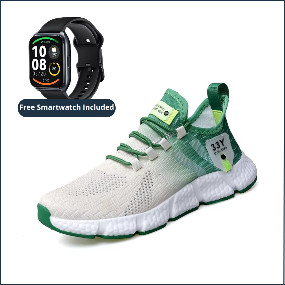 New Fast ™-Multi-Sport Performance Sneakers | Gratis smartwatch present
