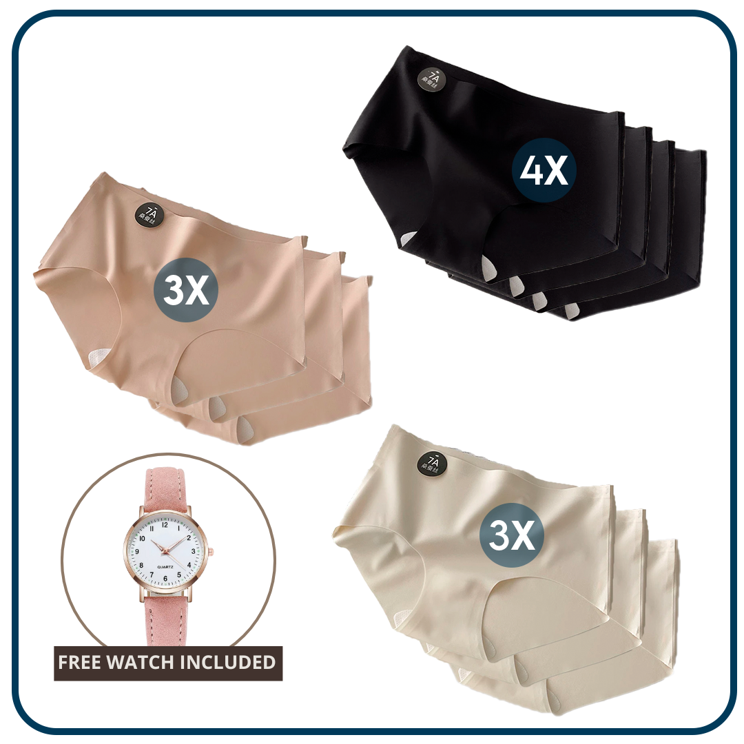 Ice Pro Panty™ – Naadloos luxe ondergoed | Gratis minimalistisch horloge